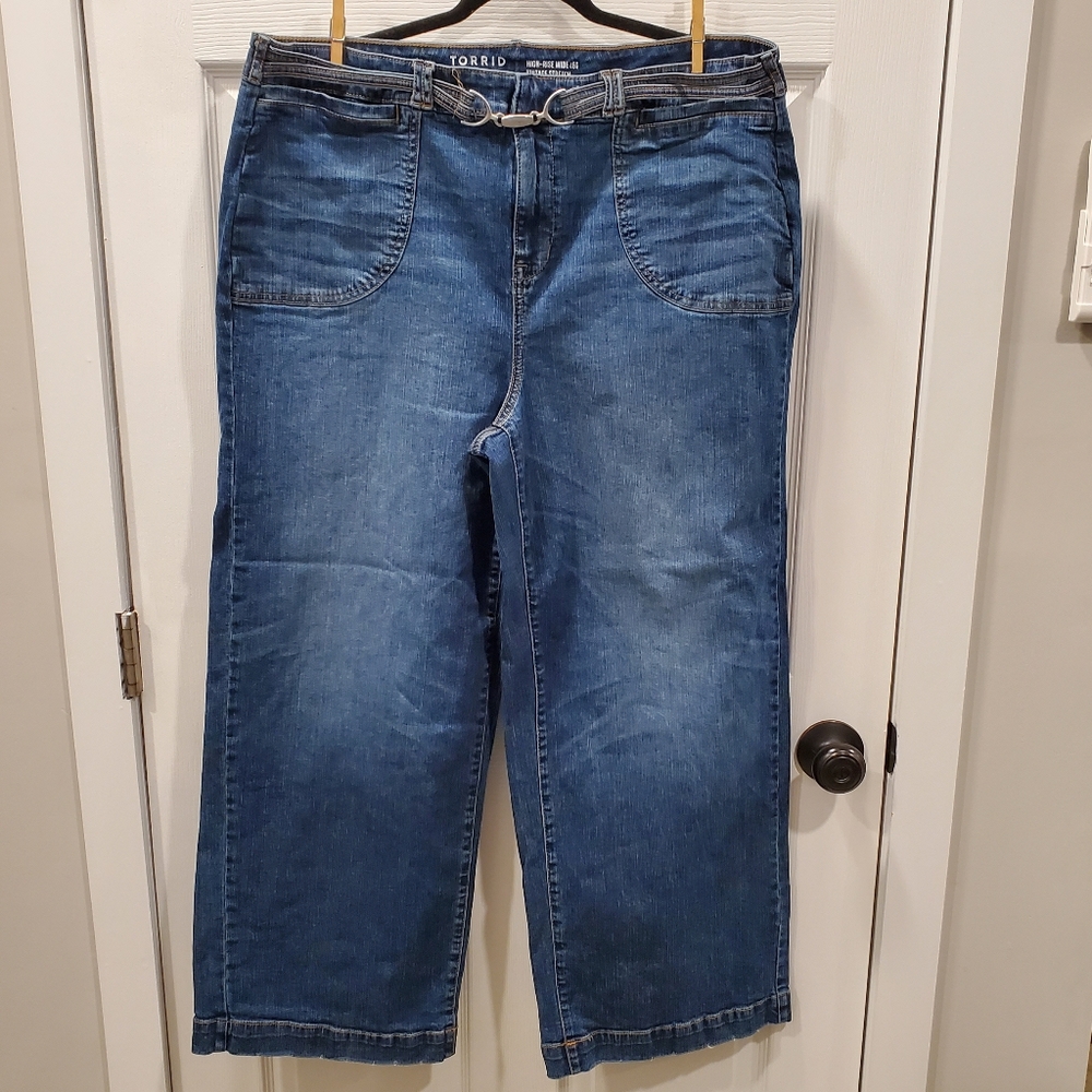 Torrid Wide Leg Jeans- size 18 regular